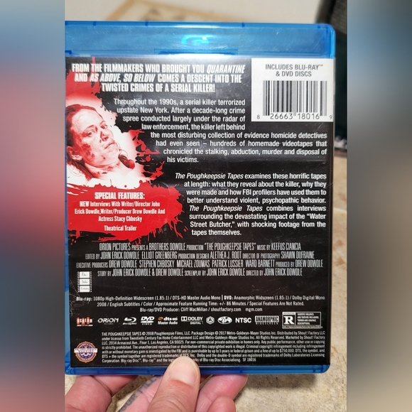 THE POUGHKEEPSIE TAPES **ONLY HAS BLU-RAY DISC* - Picture 2 of 4